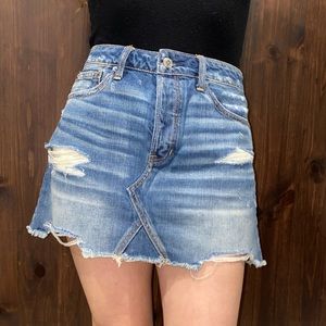 American Eagle Denim Mini Skirt